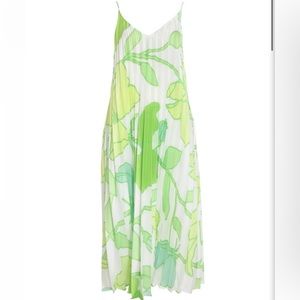 CHRISTIAN WIJNANTS FLOWER PLEATED DRESS